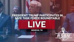 LIVE REPLAY: President Trump Participates in the Memphis Safe Task Force Roundtable - 03/23/26