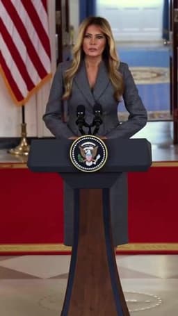 First Lady Melania Trump’s Statement pic.twitter.com/fSEz24NEyg