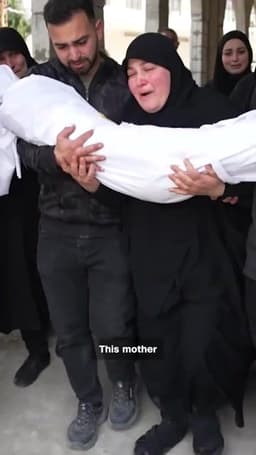 More than 110 children have been killed in Lebanon since Israel's bombing campaign started anew earlier this month. CNN's international correspondent Isobel Yeung reports from south Lebanon and meets the father of one family that had five children killed in recent strikes. Prod ID: 118145_LebWarImpactChildren