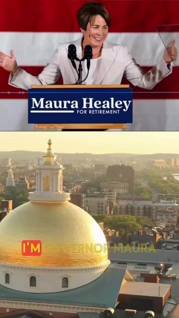 Maura Healey just announced she’s officially running for re-election. Here’s what one of her radio ads might sound like - if she was honest.

#mapoli #magov