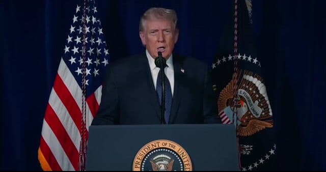 Mar 1, 2026: Message from President Donald J. Trump