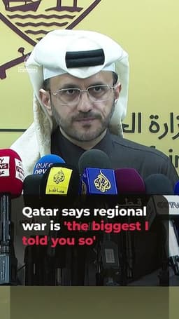 Qatar’s foreign ministry spokesman Majed Al-Ansari