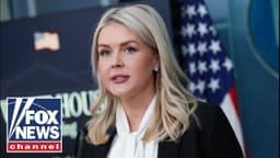 'Combat ineffective': Leavitt says Iranian Navy is 'COMPLETELY WIPED OUT'